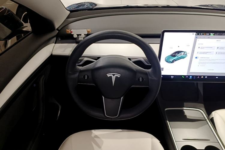 Used Tesla Model 3 2021 Revised Version Standard Range Rear-Wheel Drive Upgraded Edition 3D1 Steering Wheel