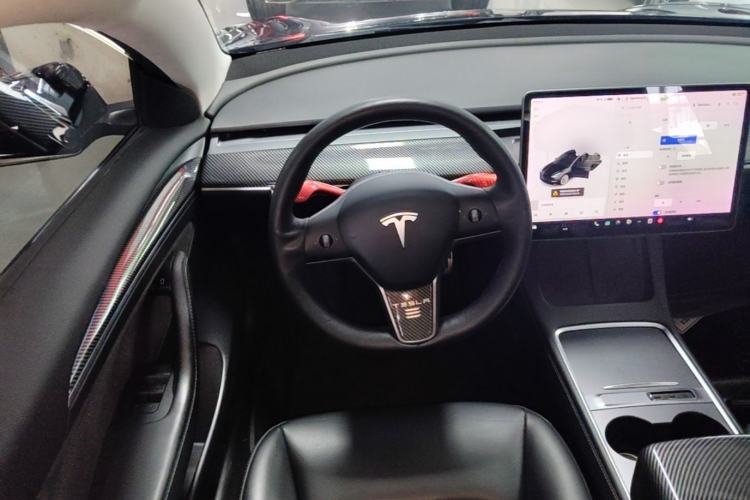 Used Tesla Model 3 2021 Standard Range Rear-Drive Upgraded Version Steering Wheel