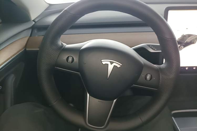 Used Tesla Model 3 2021 Revised Version Standard Range Rear-Wheel Drive Upgraded Edition 3D1 Steering Wheel