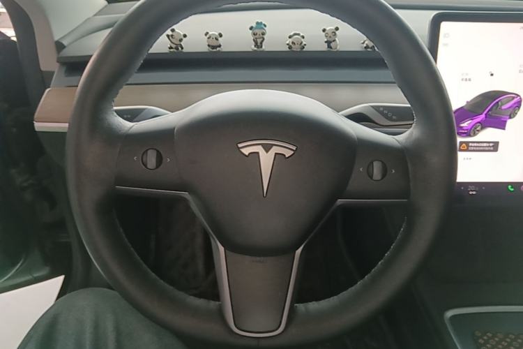 Used Tesla Model 3 2021 Standard Range Rear-Wheel Drive Upgraded Version 3D6 Steering Wheel