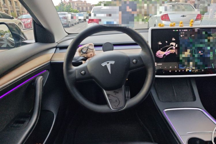 Used Tesla Model 3 2021 Performance High-Performance All-Wheel-Drive Version Steering Wheel