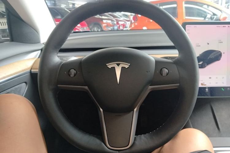 Used Tesla Model 3 2021 Standard Range Rear-Drive Upgraded Version Steering Wheel