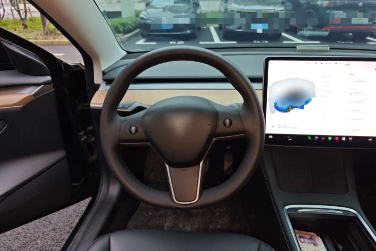 Used Tesla Model 3 2021 Standard Range Rear-Drive Upgraded Version Steering Wheel