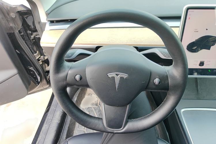 Used Tesla Model 3 2021 Revised Version Standard Range Rear-Wheel Drive Upgraded Edition 3D1 Steering Wheel