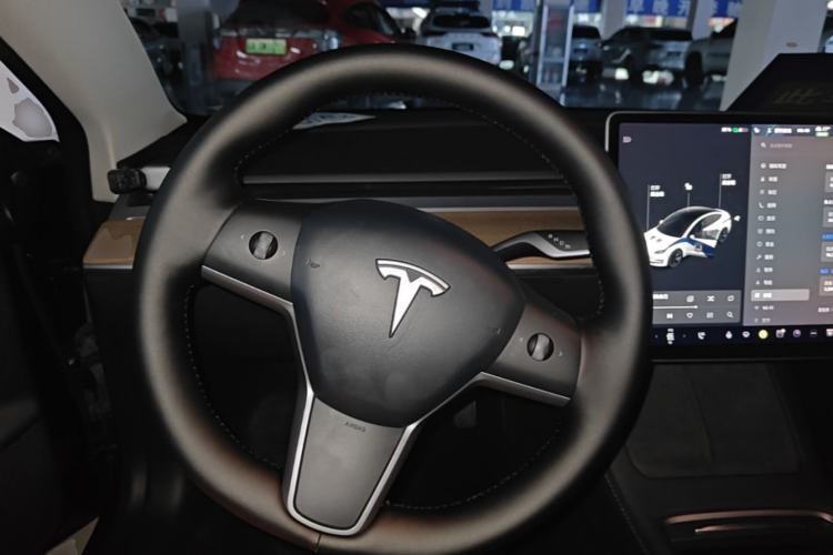 Used Tesla Model 3 2021 Standard Range Rear-Wheel Drive Upgraded Version 3D6 Steering Wheel