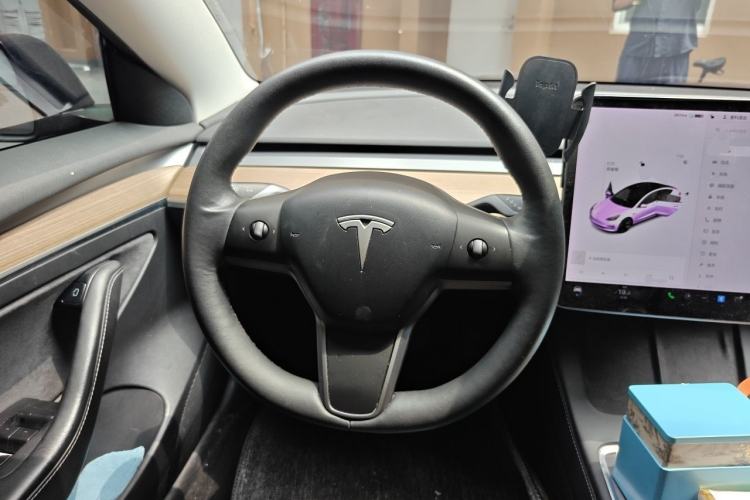 Used Tesla Model 3 2021 Standard Range Rear-Drive Upgraded Version Steering Wheel
