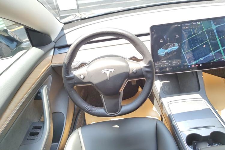 Used Tesla Model 3 2021 Standard Range Rear-Drive Upgraded Version Steering Wheel