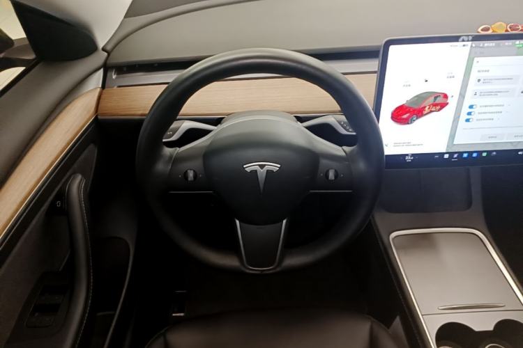 Used Tesla Model 3 2021 Standard Range Rear-Wheel Drive Upgraded Version 3D6 Steering Wheel