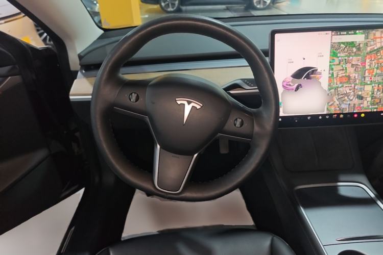 Used Tesla Model 3 2021 Standard Range Rear-Wheel Drive Upgraded Version 3D6 Steering Wheel