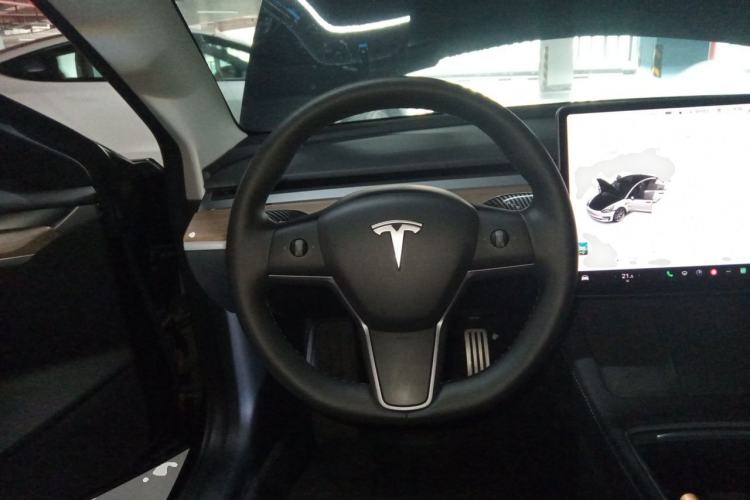 Used Tesla Model 3 2021 Standard Range Rear-Wheel Drive Upgraded Version 3D6 Steering Wheel