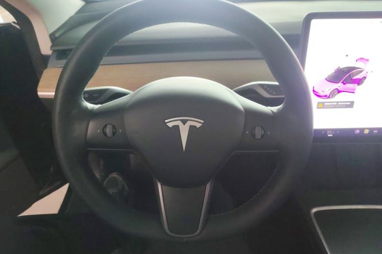 Used Tesla Model 3 2021 Standard Range Rear-Wheel Drive Upgraded Version 3D6 Steering Wheel