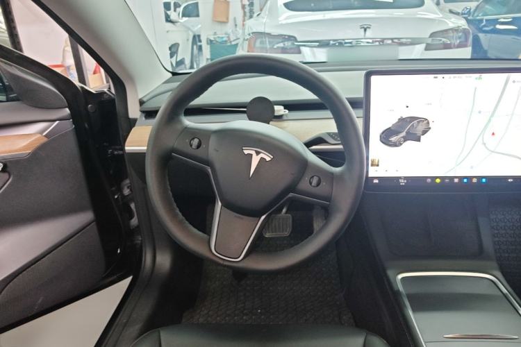 Used Tesla Model 3 2021 Revised Version Standard Range Rear-Wheel Drive Upgraded Edition 3D1 Steering Wheel