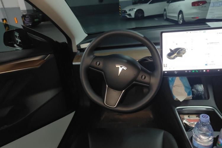Used Tesla Model 3 2021 Revised Version Standard Range Rear-Wheel Drive Upgraded Edition 3D1 Steering Wheel
