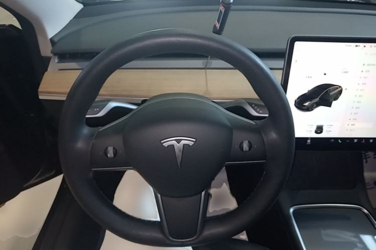 Used Tesla Model 3 2021 Standard Range Rear-Wheel Drive Upgraded Version 3D6 Steering Wheel