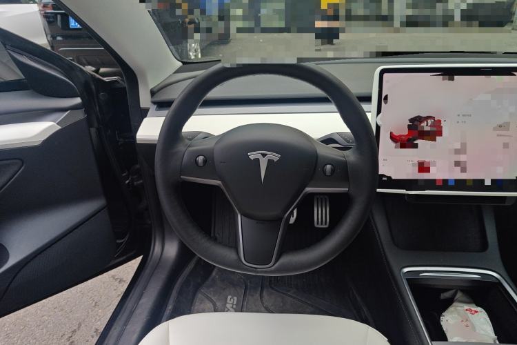 Used Tesla Model 3 2021 Performance High-Performance All-Wheel-Drive Version Steering Wheel