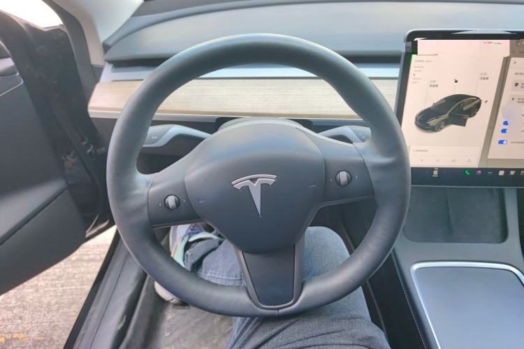 Used Tesla Model 3 2021 Revised Version Standard Range Rear-Wheel Drive Upgraded Edition 3D1 Steering Wheel