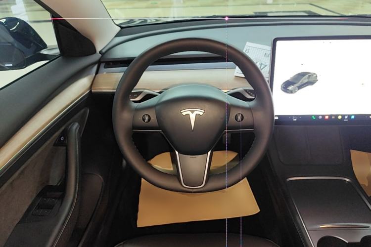 Used Tesla Model 3 2021 Standard Range Rear-Wheel Drive Upgraded Version 3D6 Steering Wheel