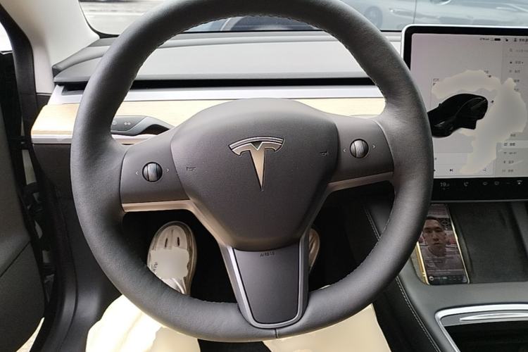 Used Tesla Model 3 2021 Standard Range Rear-Wheel Drive Upgraded Version 3D6 Steering Wheel