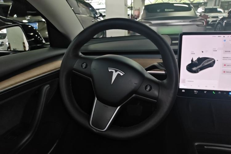 Used Tesla Model 3 2021 Standard Range Rear-Drive Upgraded Version Steering Wheel