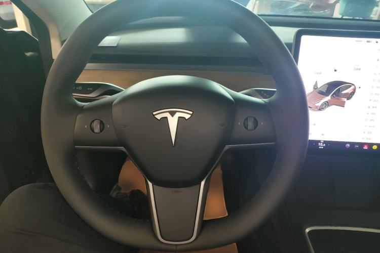Used Tesla Model 3 2021 Revised Version Standard Range Rear-Wheel Drive Upgraded Edition 3D1 Steering Wheel