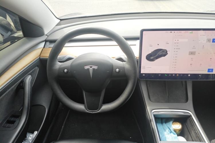 Used Tesla Model 3 2021 Standard Range Rear-Drive Upgraded Version Steering Wheel
