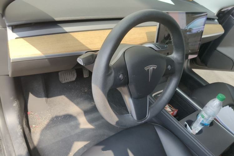 Used Tesla Model 3 2021 Revised Version Standard Range Rear-Wheel Drive Upgraded Edition 3D1 Steering Wheel