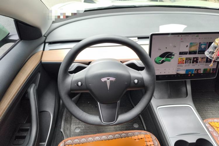 Used Tesla Model 3 2021 Standard Range Rear-Wheel Drive Upgraded Version 3D6 Steering Wheel
