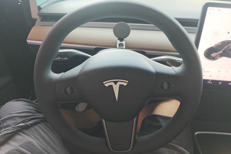 Used Tesla Model 3 2021 Revised Version Standard Range Rear-Wheel Drive Upgraded Edition 3D1 Steering Wheel