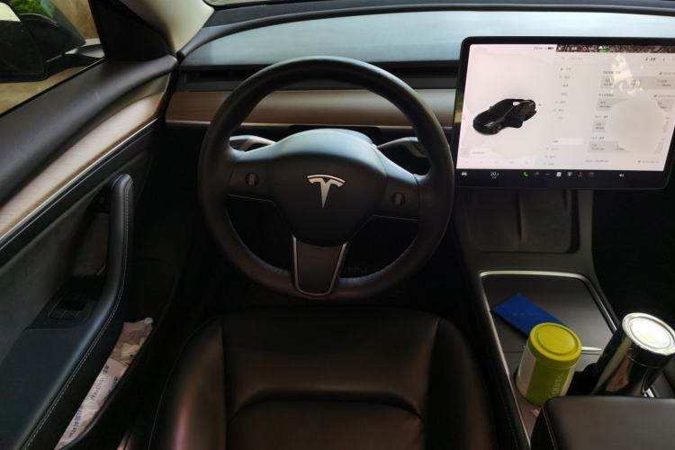 Used Tesla Model 3 2021 Standard Range Rear-Drive Upgraded Version Steering Wheel