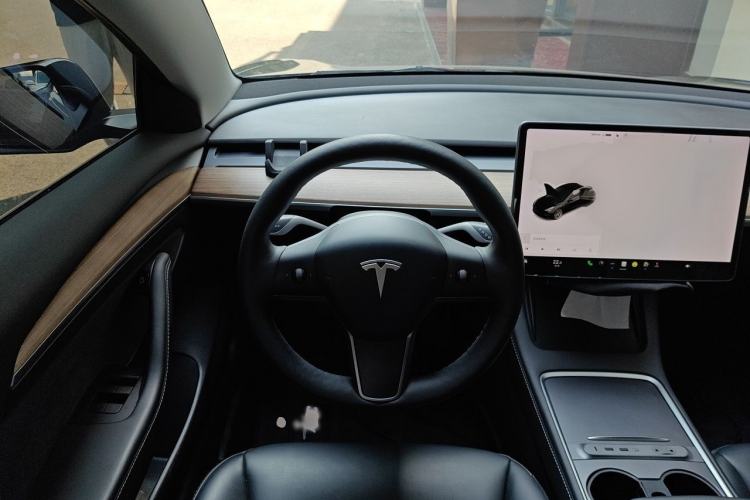 Used Tesla Model 3 2021 Standard Range Rear-Wheel Drive Upgraded Version 3D6 Steering Wheel