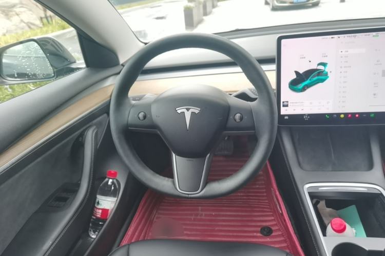 Used Tesla Model 3 2021 Standard Range Rear-Wheel Drive Upgraded Version 3D6 Steering Wheel