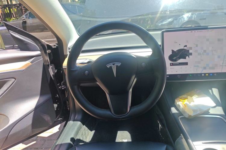 Used Tesla Model 3 2021 Standard Range Rear-Wheel Drive Upgraded Version 3D6 Steering Wheel