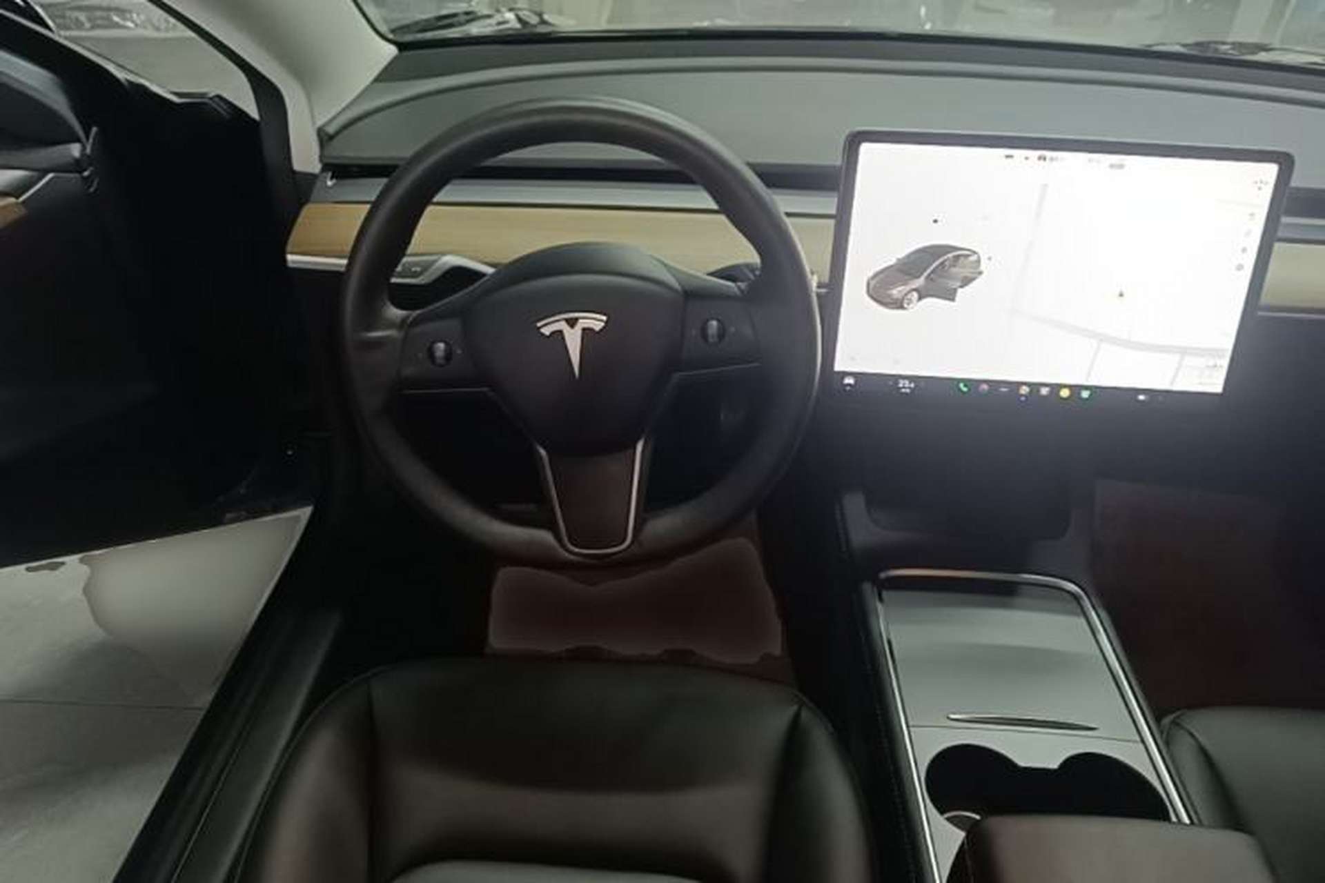 Used Tesla Model 3 2021 Standard Range Rear-Drive Upgraded Version Steering Wheel