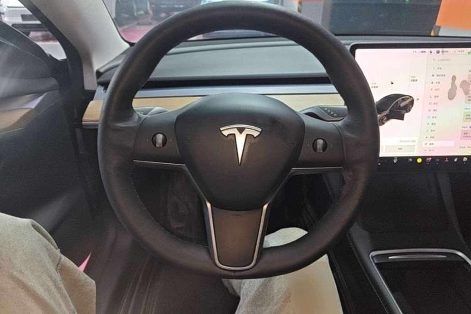 Used Tesla Model 3 2021 Standard Range Rear-Drive Upgraded Version Steering Wheel