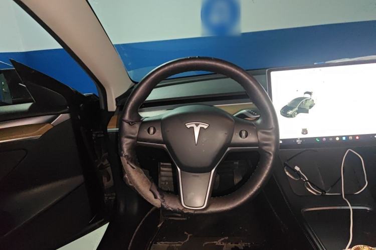 Used Tesla Model 3 2021 Revised Version Standard Range Rear-Wheel Drive Upgraded Edition 3D1 Steering Wheel