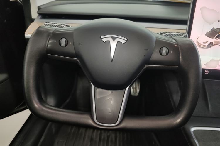Used Tesla Model 3 2021 Standard Range Rear-Wheel Drive Upgraded Version 3D6 Steering Wheel