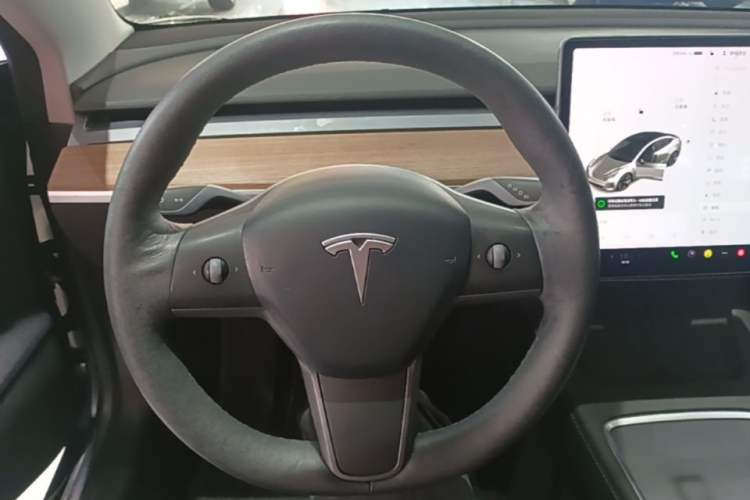 Used Tesla Model 3 2021 Standard Range Rear-Drive Upgraded Version Steering Wheel