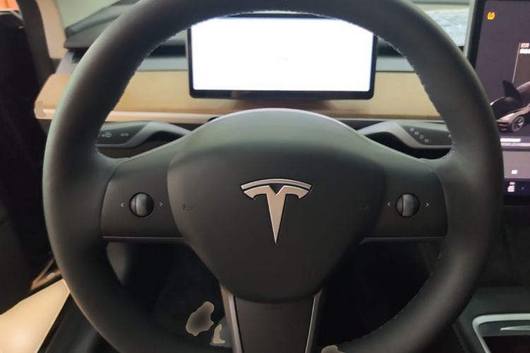 Used Tesla Model 3 2021 Standard Range Rear-Wheel Drive Upgraded Version 3D6 Steering Wheel