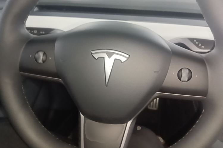 Used Tesla Model 3 2021 Revised Version II – Performance High-Performance All-Wheel-Drive Edition Steering Wheel