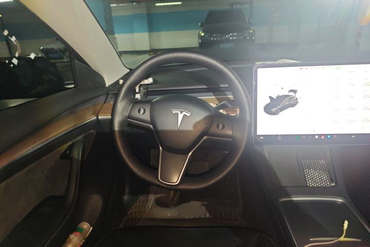 Used Tesla Model 3 2021 Standard Range Rear-Wheel Drive Upgraded Version 3D6 Steering Wheel