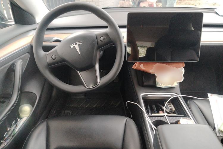 Used Tesla Model 3 2021 Standard Range Rear-Wheel Drive Upgraded Version 3D6 Steering Wheel