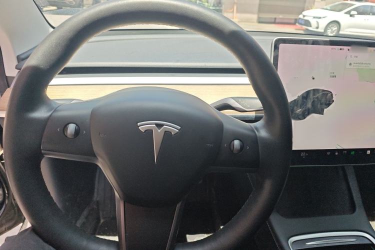 Used Tesla Model 3 2021 Standard Range Rear-Wheel Drive Upgraded Version 3D6 Steering Wheel