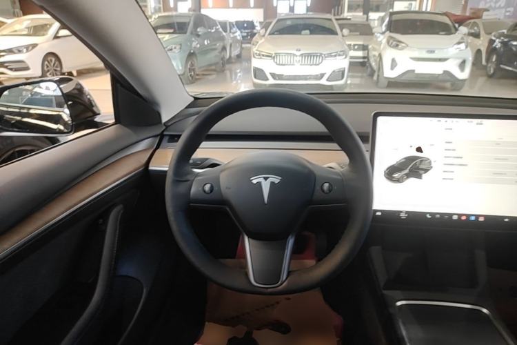 Used Tesla Model 3 2021 Standard Range Rear-Drive Upgraded Version Steering Wheel