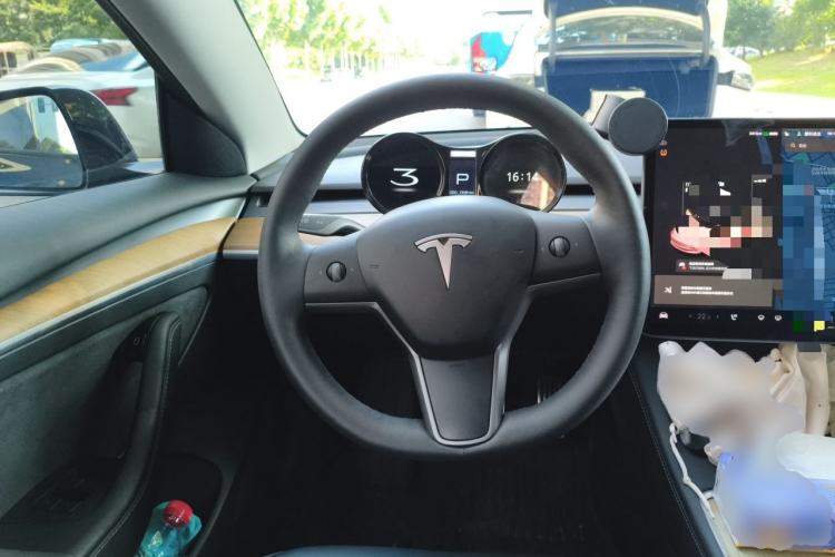 Used Tesla Model 3 2021 Revised Version Standard Range Rear-Wheel Drive Upgraded Edition 3D1 Steering Wheel
