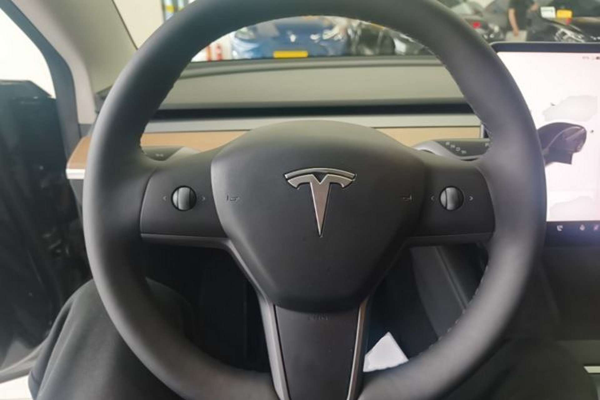 Used Tesla Model 3 2021 Standard Range Rear-Wheel Drive Upgraded Version 3D6 Steering Wheel