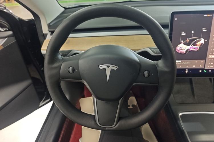 Used Tesla Model 3 2021 Revised Version Standard Range Rear-Wheel Drive Upgraded Edition 3D1 Steering Wheel