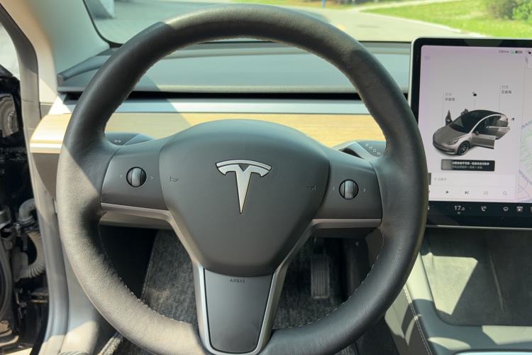 Used Tesla Model 3 2021 Standard Range Rear-Drive Upgraded Version Steering Wheel