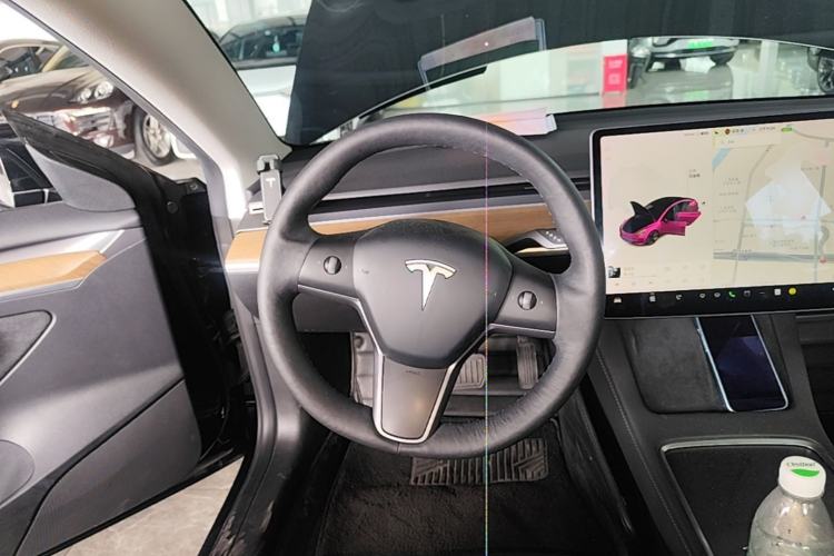 Used Tesla Model 3 2021 Standard Range Rear-Drive Upgraded Version Steering Wheel