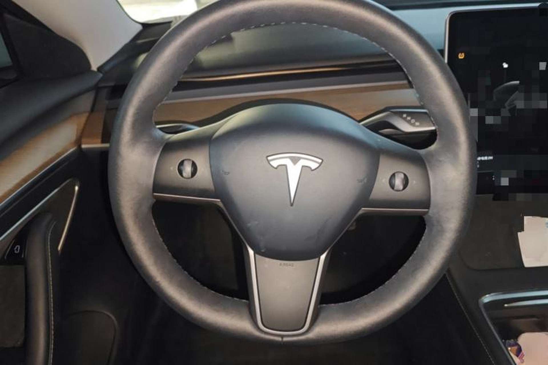 Used Tesla Model 3 2021 Standard Range Rear-Drive Upgraded Version Steering Wheel