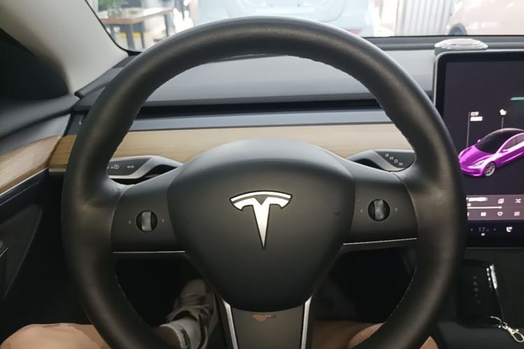 Used Tesla Model 3 2021 Standard Range Rear-Wheel Drive Upgraded Version 3D6 Steering Wheel